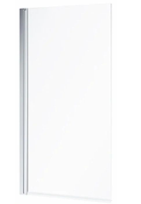 Parawan nawannowy Geo Koło 80 cm szkło przezroczyste chrom 1 szt.
