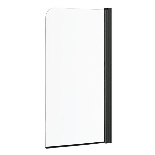 Parawan nawannowy Kerra Cristal 1 BL ruchomy 80x150 cm czarne profile 1 szt.