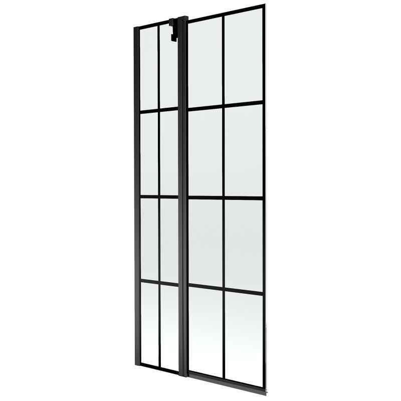 Parawan nawannowy Mexen Flip czarny wzór 80x150 cm 1 szt.