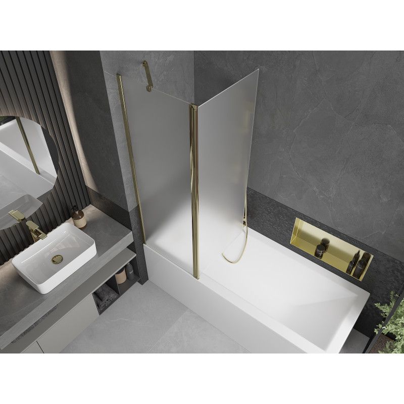 Parawan nawannowy Mexen Flip szron złoty 120x150 cm 1 szt.