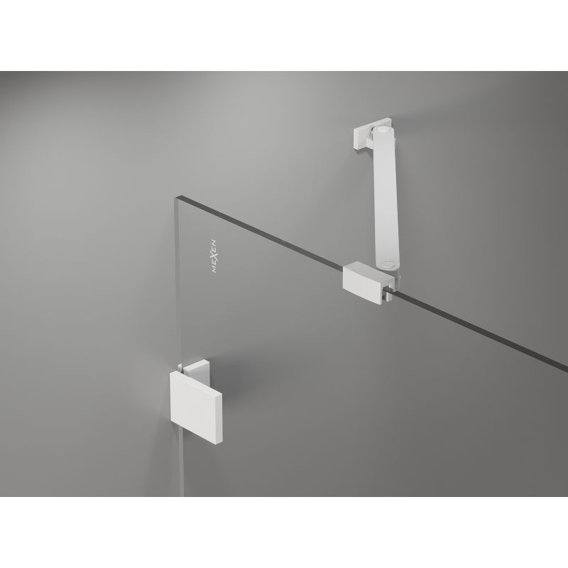 Parawan nawannowy Mexen Lunar biały 90 x 150 cm 1-skrzydłowy 1 szt