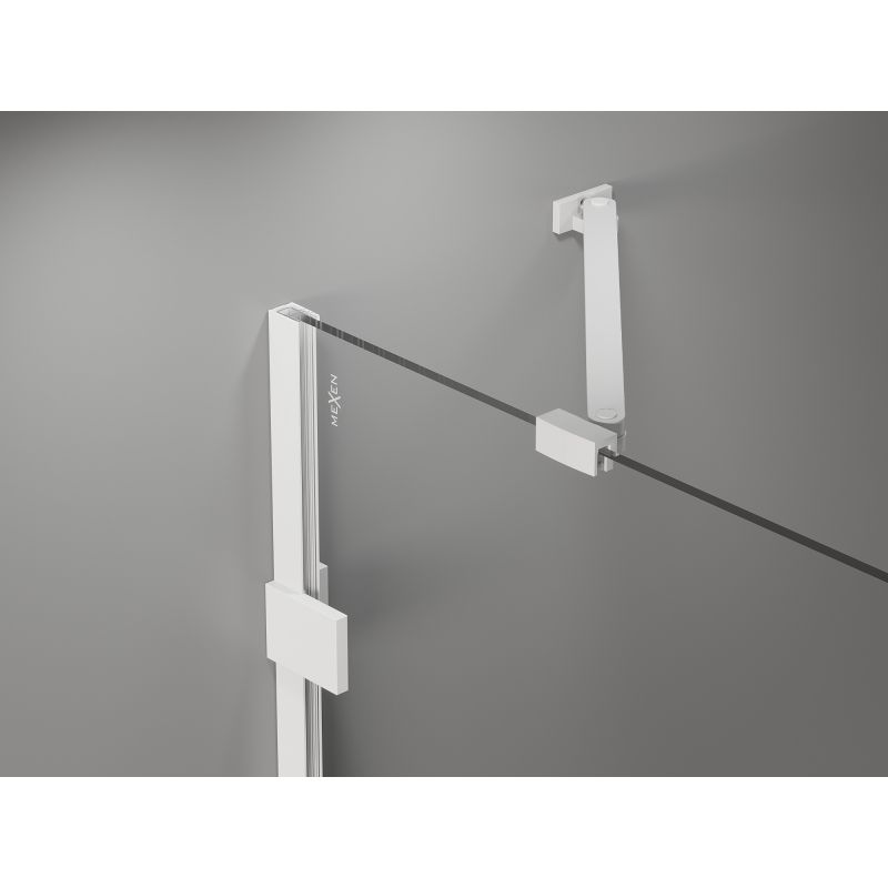 Parawan nawannowy Mexen Lunar biały 90 x 150 cm 1-skrzydłowy 1 szt
