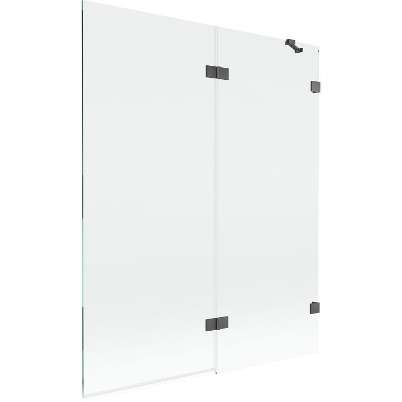 Parawan nawannowy Mexen Lunar gun gray 140 x 150 cm 2-skrzydłowy 1 szt