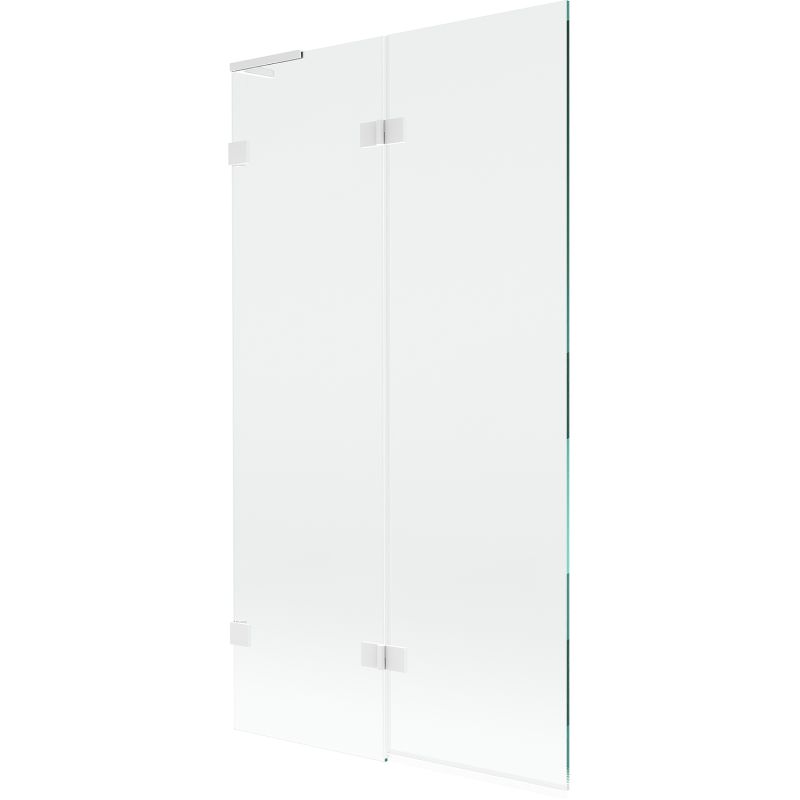 Parawan nawannowy Mexen Lunar L biały 100x150 cm 2-skrzydłowy transparent 1 szt