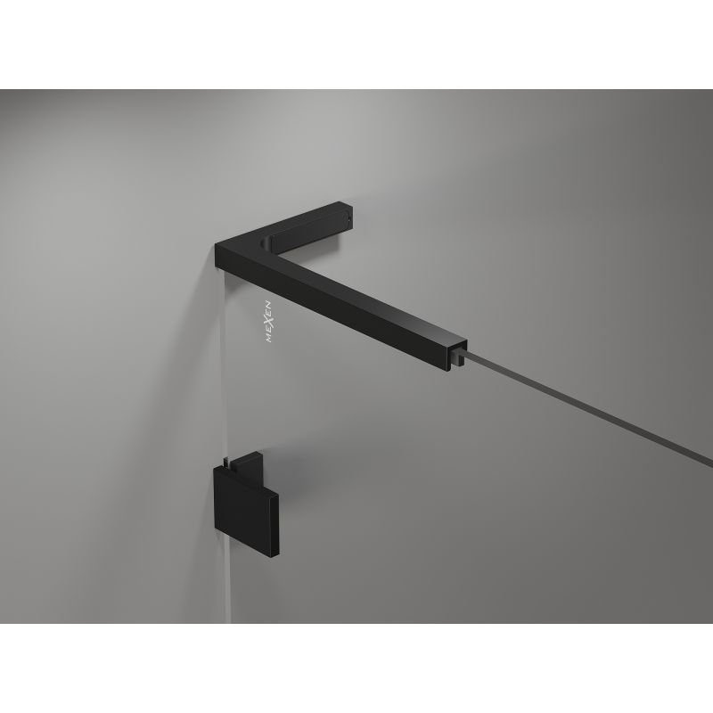 Parawan nawannowy Mexen Lunar L czarny 80x150 2-skrzydłowy 1 szt