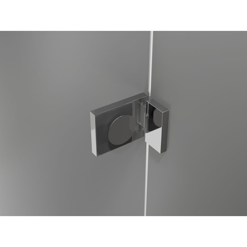 Parawan nawannowy Mexen Lunar transparent 80 x 150 cm 2-skrzydłowy 1 szt