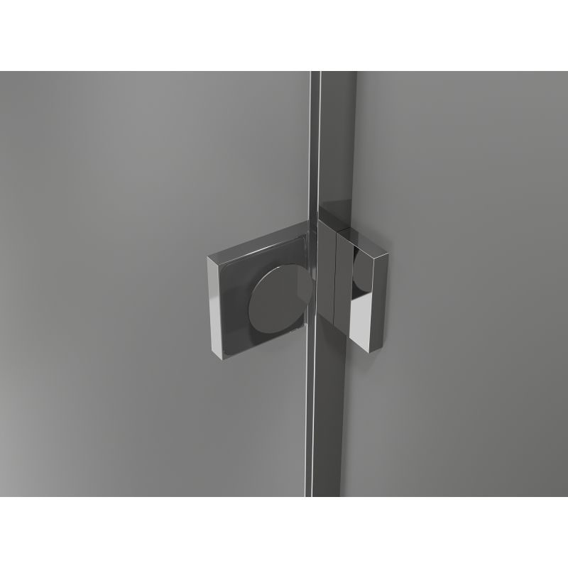 Parawan nawannowy Mexen Lunar transparent 80 x 150 cm 2-skrzydłowy 1 szt