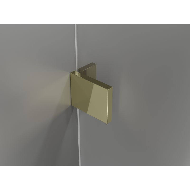 Parawan nawannowy Mexen Lunar złoty transparent 140 x 150 cm 2-skrzydłowy 1 szt