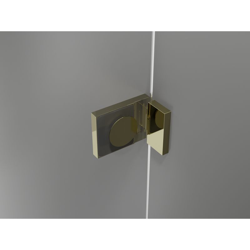 Parawan nawannowy Mexen Lunar złoty transparent 140 x 150 cm 2-skrzydłowy 1 szt