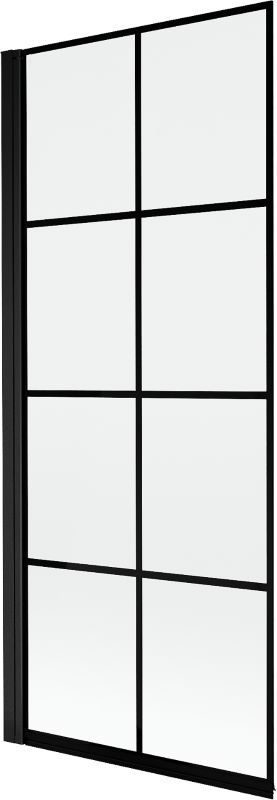 Parawan nawannowy Mexen Mist czarny 80x150  1 szt