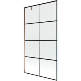 Parawan nawannowy Mexen Next czarny wzór 100 x 150 cm  895-100-000-00-77-60 1 szt.