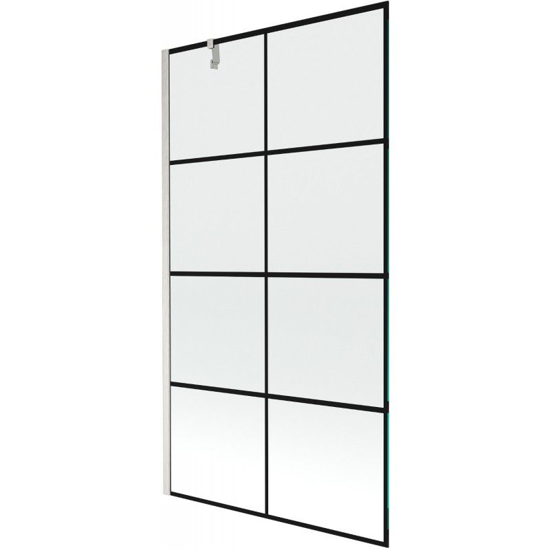 Parawan nawannowy Mexen Next czarny wzór 100x150 cm 1 szt.