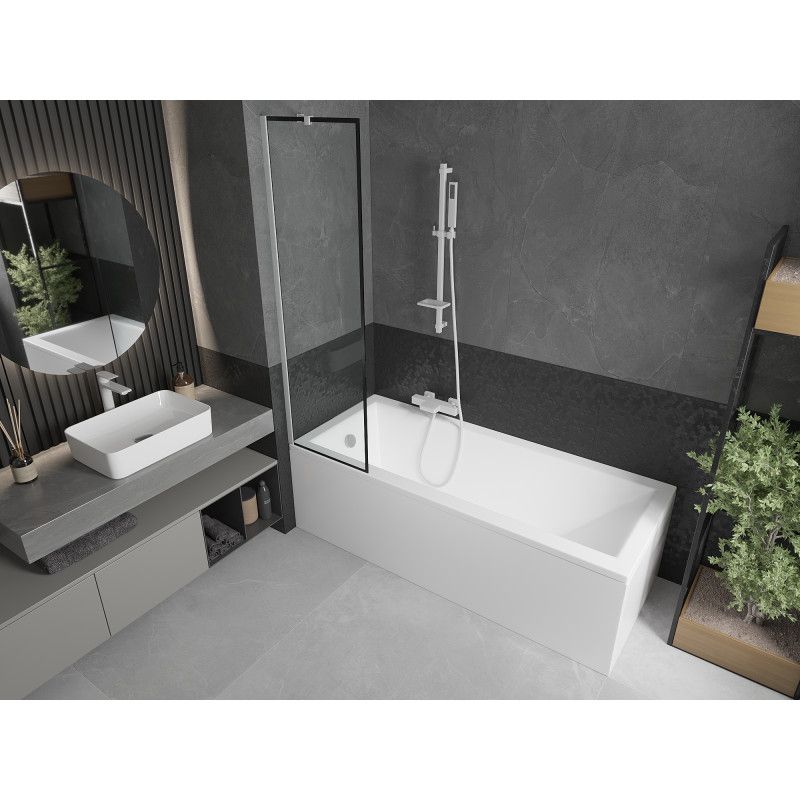 Parawan nawannowy Mexen Next czarny wzór 50x150 cm  895-050-000-00-70-20 1 szt.