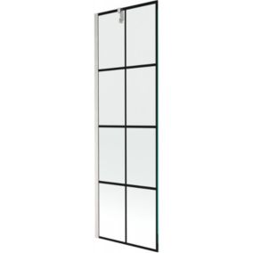 Parawan nawannowy Mexen Next czarny wzór 60x150 cm 1 szt.