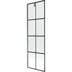 Parawan nawannowy Mexen Next czarny wzór 60x150 cm  895-060-000-00-77-951 szt.