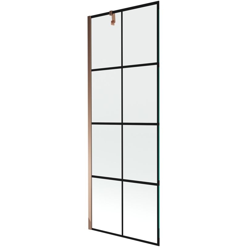 Parawan nawannowy Mexen Next czarny wzór 70x150 cm  895-070-000-00-77-60 1 szt.
