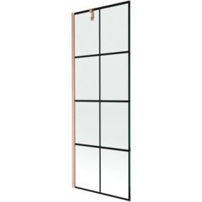 Parawan nawannowy Mexen Next czarny wzór 70x150 cm  895-070-000-00-77-65 1 szt.