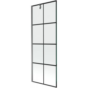Parawan nawannowy Mexen Next czarny wzór 70x150 cm  895-070-000-00-77-951 szt.