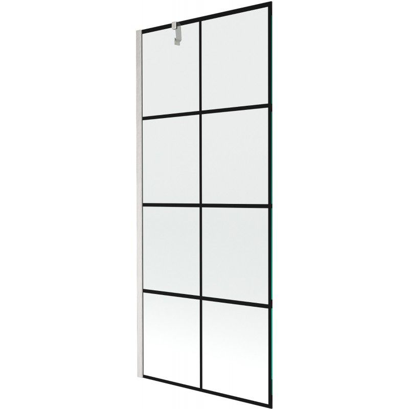 Parawan nawannowy Mexen Next czarny wzór 80x150 cm 1 szt.