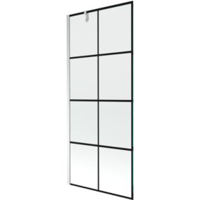 Parawan nawannowy Mexen Next czarny wzór 80x150 cm  895-080-000-00-77-01 1 szt.