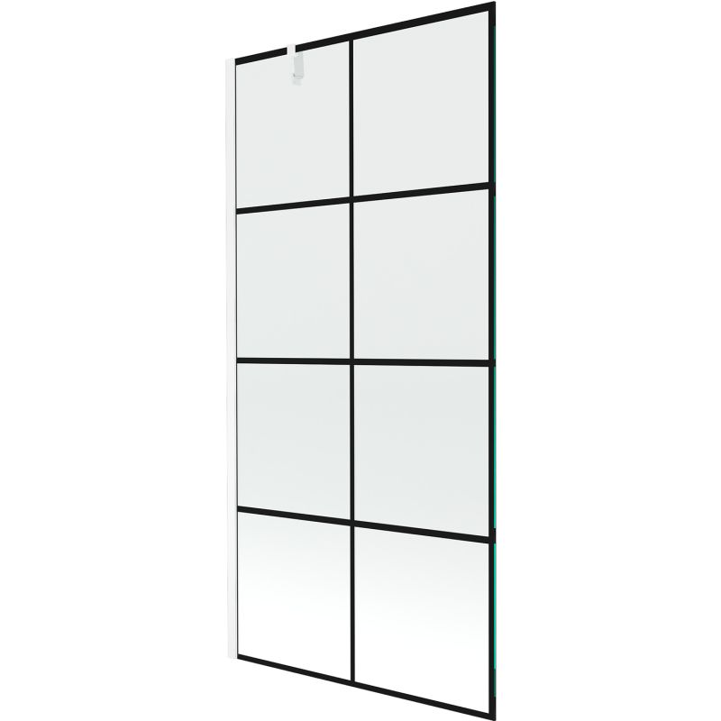 Parawan nawannowy Mexen Next czarny wzór 90x150 1 szt.