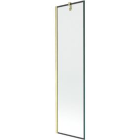 Parawan nawannowy Mexen Next czarny wzór/złoty szczotkowany 50x150 cm 1 szt.