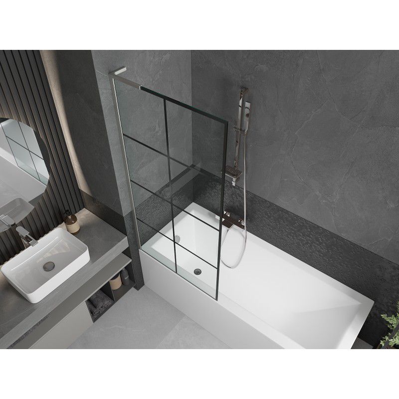 Parawan nawannowy Mexen Next L czarny 80x150 cm 1 szt.
