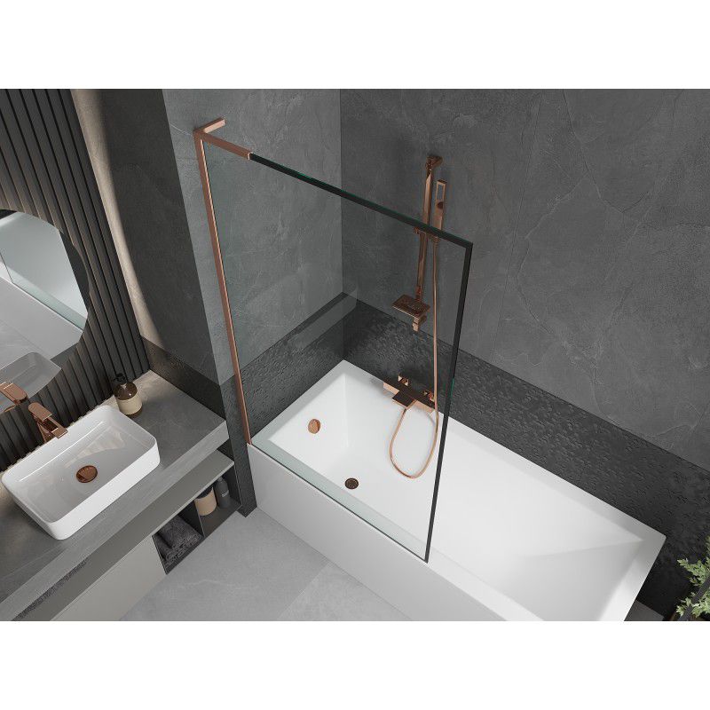 Parawan nawannowy Mexen Next L czarny wzór 100x150 cm  895-100-000-03-70-65 1 szt.