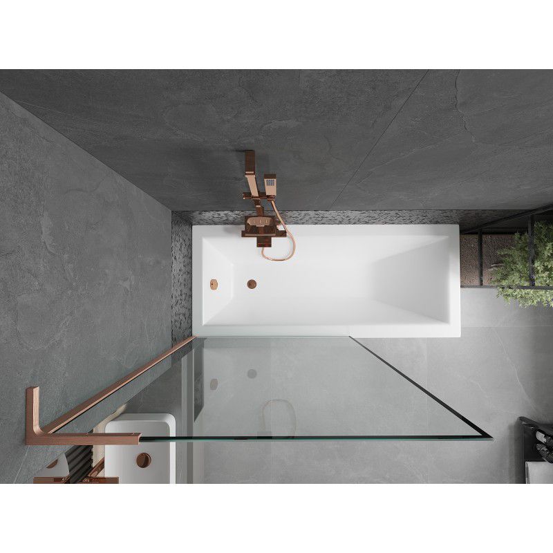 Parawan nawannowy Mexen Next L czarny wzór 100x150 cm  895-100-000-03-70-65 1 szt.