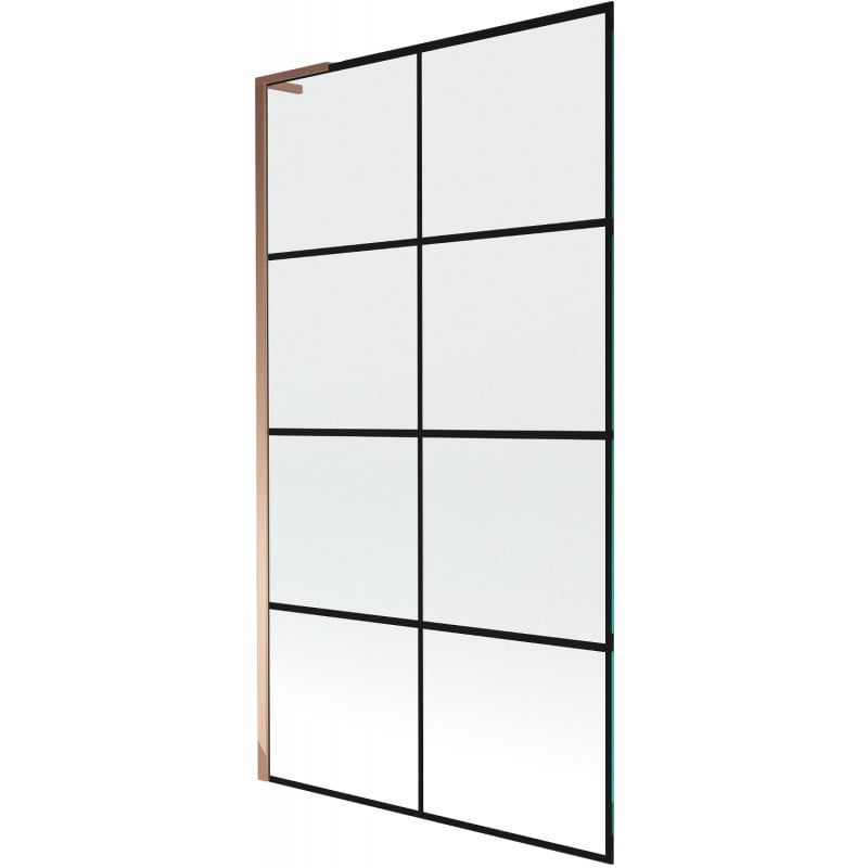 Parawan nawannowy Mexen Next L czarny wzór 100x150 cm  895-100-000-03-77-601 szt.