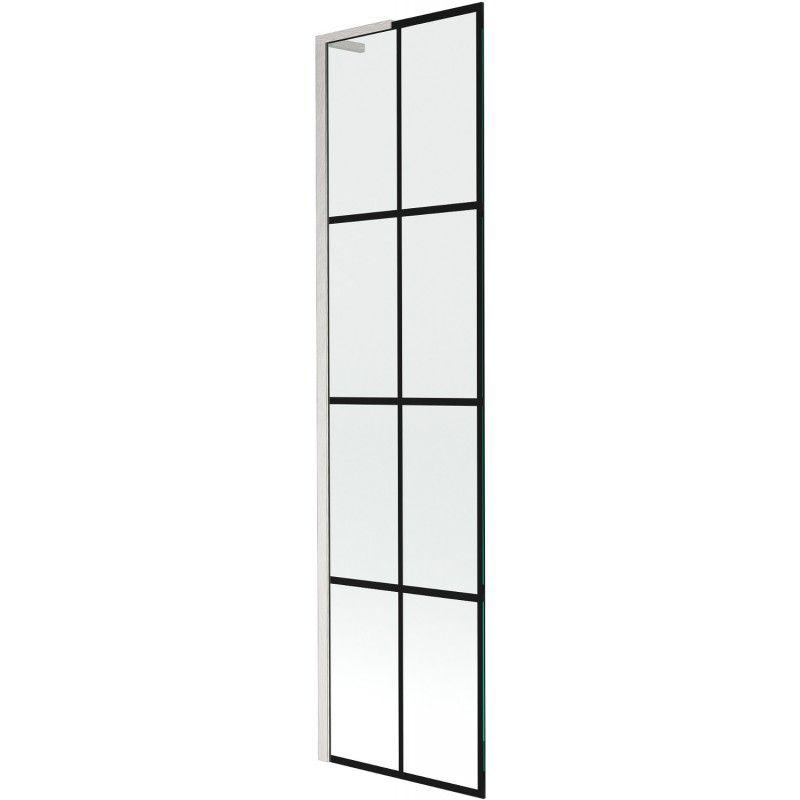 Parawan nawannowy Mexen Next L czarny wzór 50x150cm 1 szt.