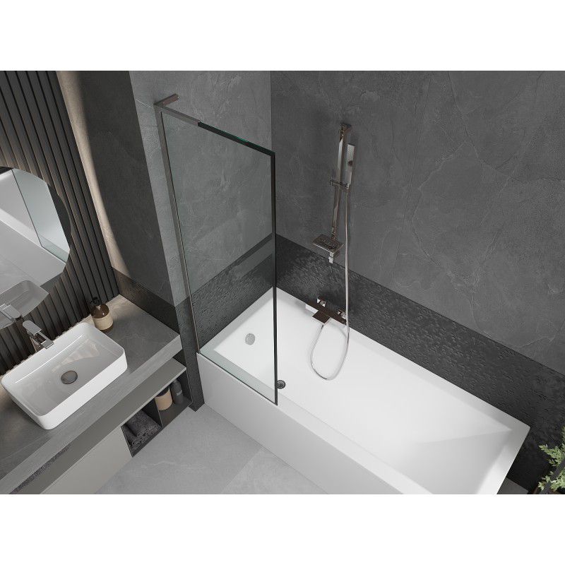 Parawan nawannowy Mexen Next L czarny wzór 60x150 cm  895-060-000-03-70-01 1 szt.