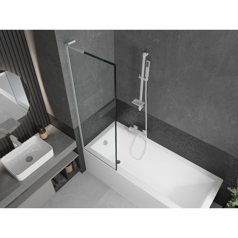 Parawan nawannowy Mexen Next L czarny wzór 60x150 cm  895-060-000-03-70-20 1 szt.