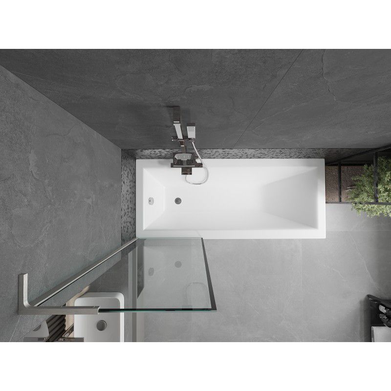 Parawan nawannowy Mexen Next L czarny wzór 60x150 cm  895-060-000-03-70-97 1 szt.