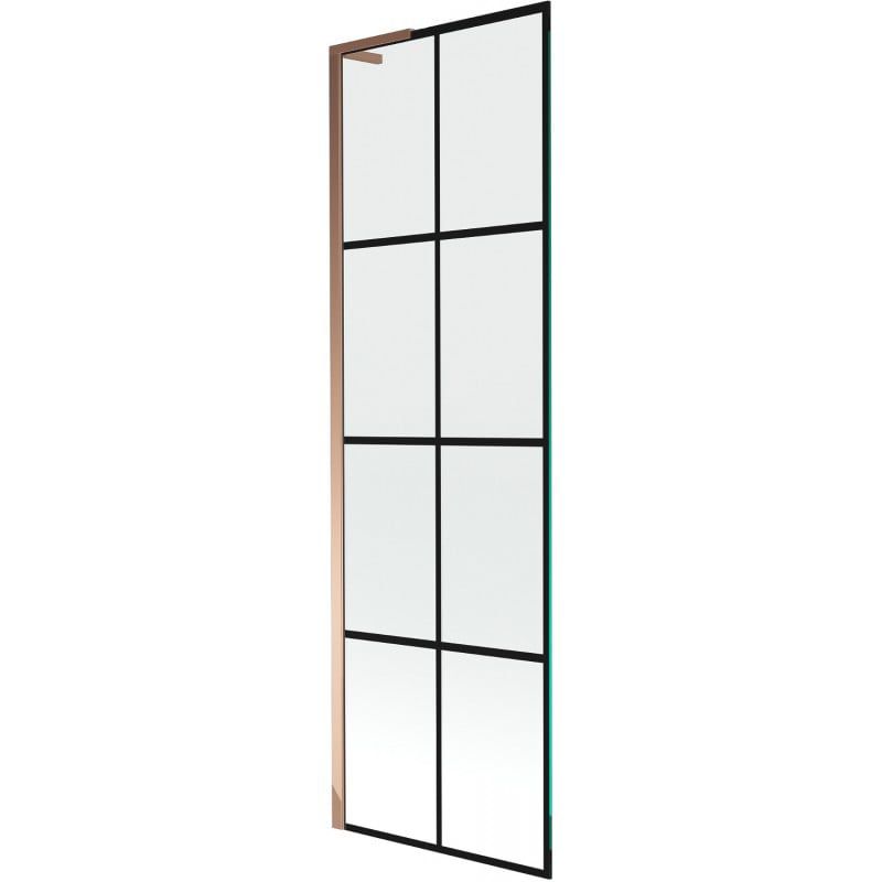 Parawan nawannowy Mexen Next L czarny wzór 60x150 cm  895-060-000-03-77-601 szt.