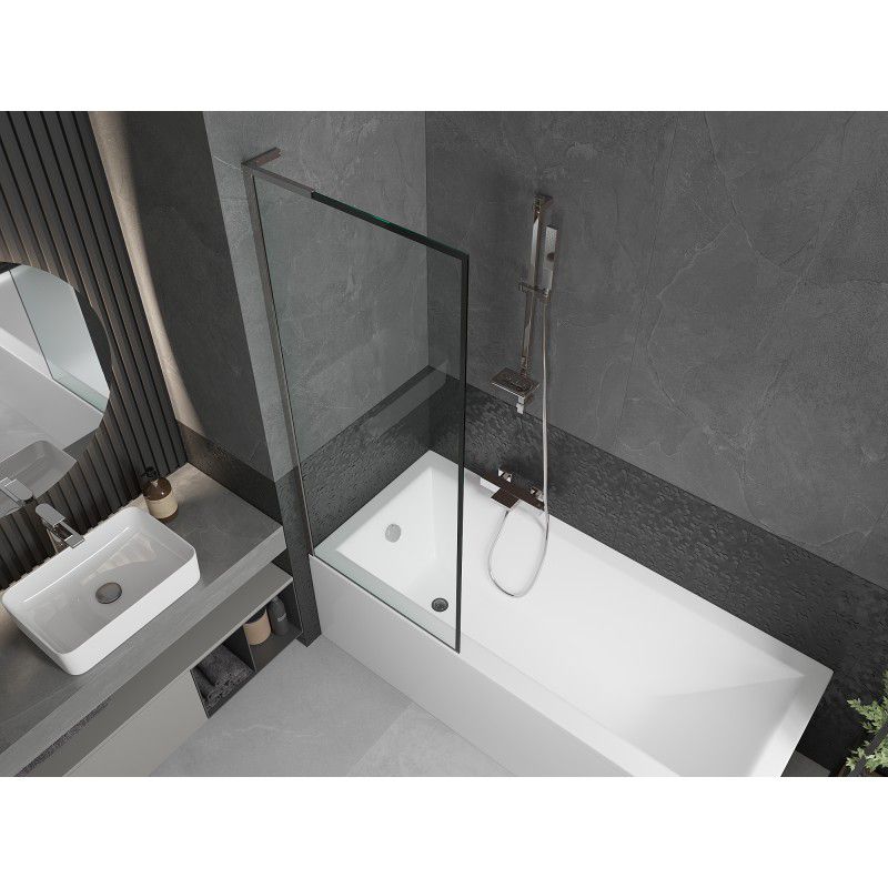 Parawan nawannowy Mexen Next L czarny wzór 70x150 cm  895-070-000-03-70-01 1 szt.