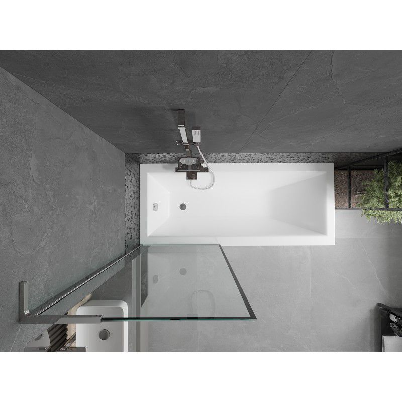 Parawan nawannowy Mexen Next L czarny wzór 70x150 cm  895-070-000-03-70-01 1 szt.