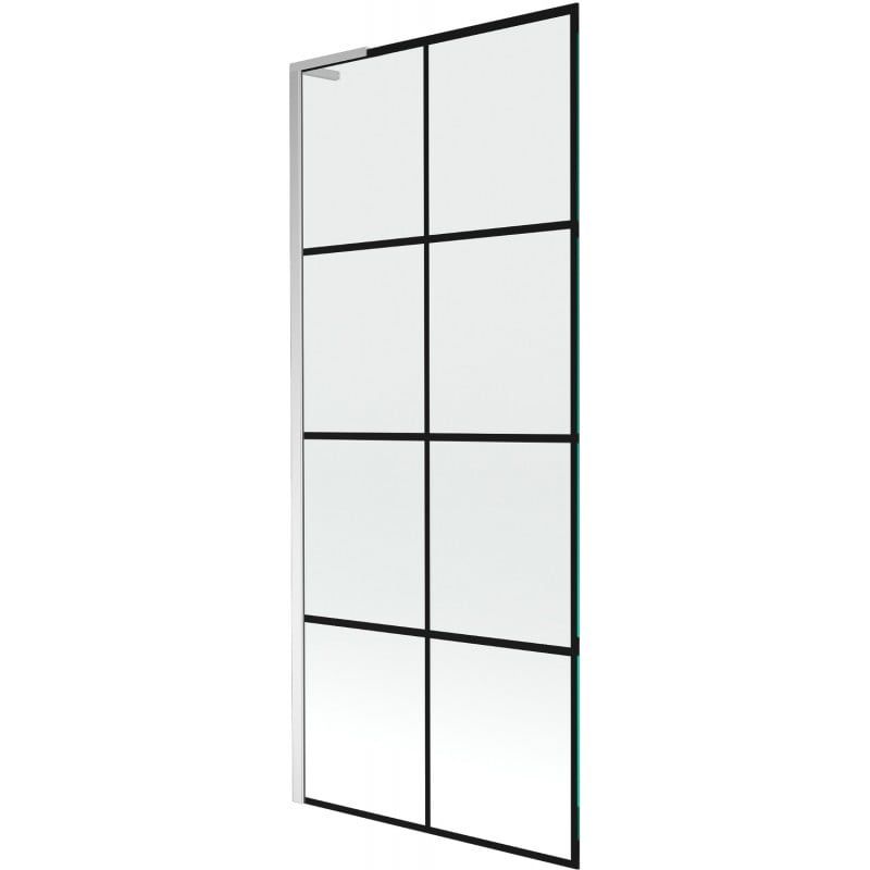 Parawan nawannowy Mexen Next L czarny wzór 80x150  895-080-000-03-77-01 1 szt.