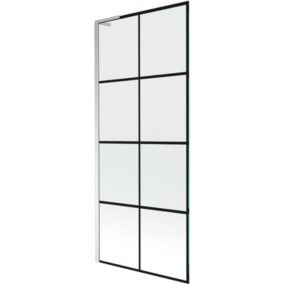 Parawan nawannowy Mexen Next L czarny wzór 80x150  895-080-000-03-77-01 1 szt.