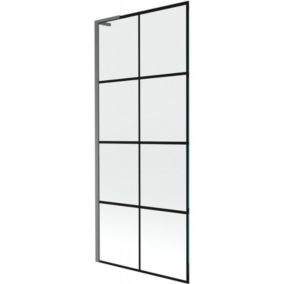 Parawan nawannowy Mexen Next L czarny wzór 80x150 cm  895-080-000-03-77-661 szt.