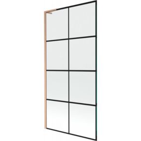 Parawan nawannowy Mexen Next L czarny wzór 90x150 cm  895-090-000-03-77-65 1 szt.