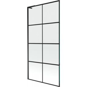 Parawan nawannowy Mexen Next L czarny wzór 90x150 cm  895-090-000-03-77-70 1 szt.