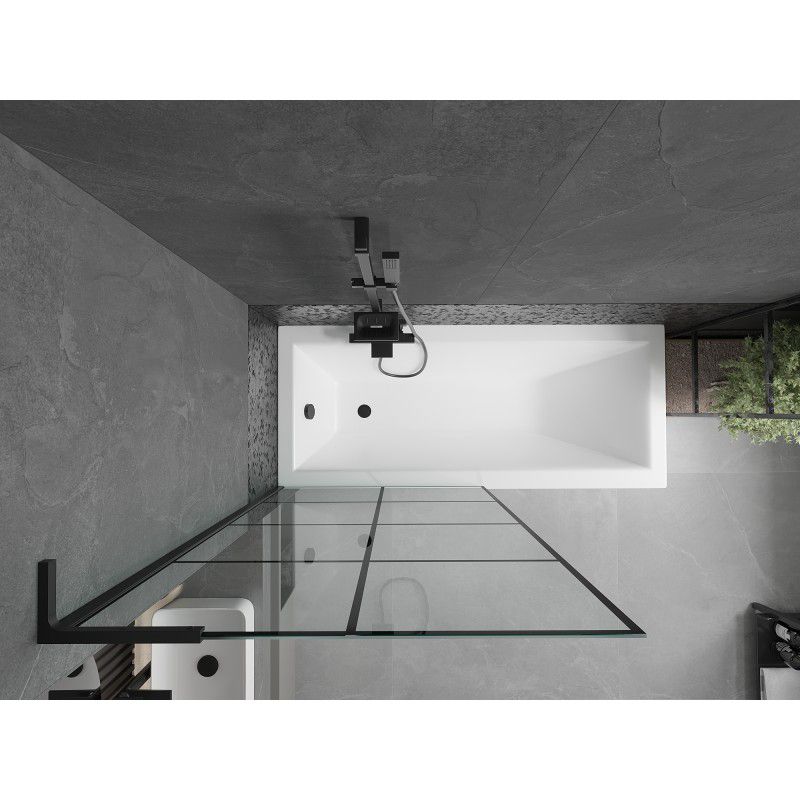 Parawan nawannowy Mexen Next L czarny wzór 90x150 cm  895-090-000-03-77-70 1 szt.