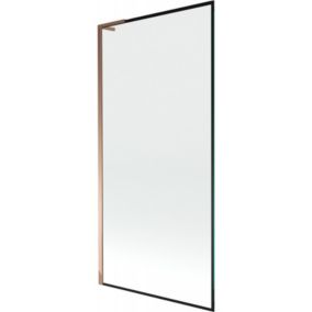 Parawan nawannowy Mexen Next L czarny wzór/różowe złoto 90x150 cm 1 szt.
