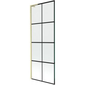Parawan nawannowy Mexen Next L czarny złoty 70x150 cm 1 szt.