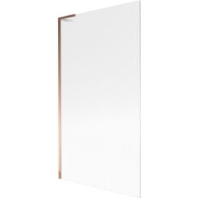 Parawan nawannowy Mexen Next L prążki różowe złoto 100x150 cm 1 szt.