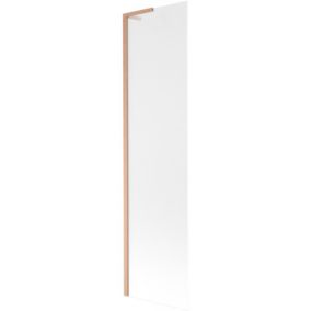 Parawan nawannowy Mexen Next L szron miedź szczotkowana 50x150 cm 1 szt.