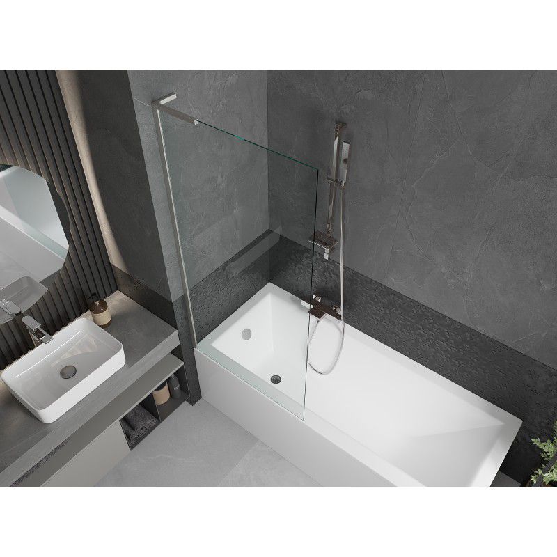 Parawan nawannowy Mexen Next L transparent 80x150 cm 1 szt.