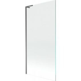 Parawan nawannowy Mexen Next L transparent gun metal 90x150 1 szt.