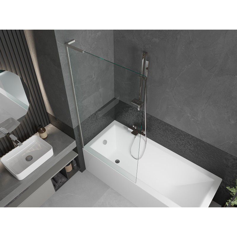 Parawan nawannowy Mexen Next L transparentny 90x150 cm 1 szt.